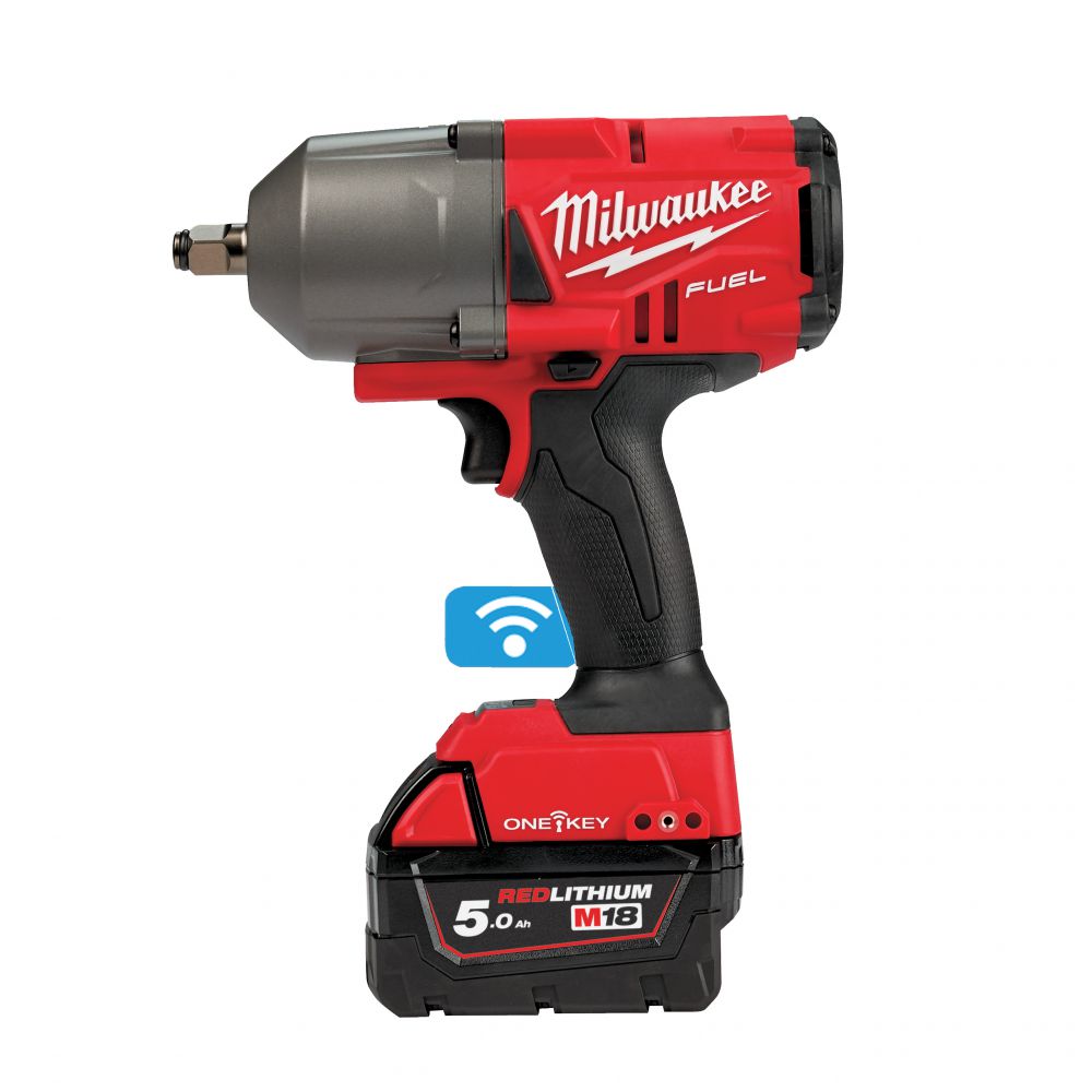 Milwaukee - ½? Akku Schlagschrauber mit Sprengring M18 FUEL ONE-KEY (M18 ONEFHIWF12-502X) M18ONEFHIWF12-502X